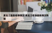 黑龙江最新疫情情况:黑龙江疫情最新情况数据